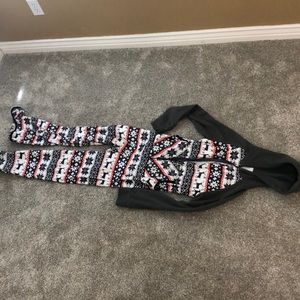 Women’s flannel full length pajama size SMALL